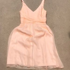 J Crew Peachy pink formal/bridesmaid dress